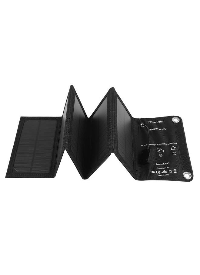 Thoraya Solar Charger 12W Solar Charging Panel Portable With USB Port for Cellphone and More  - Image 3