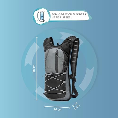 Tripole Hydration Backpacks for Cycling and Trail Running | Without Bladder (Blue) - Image 4
