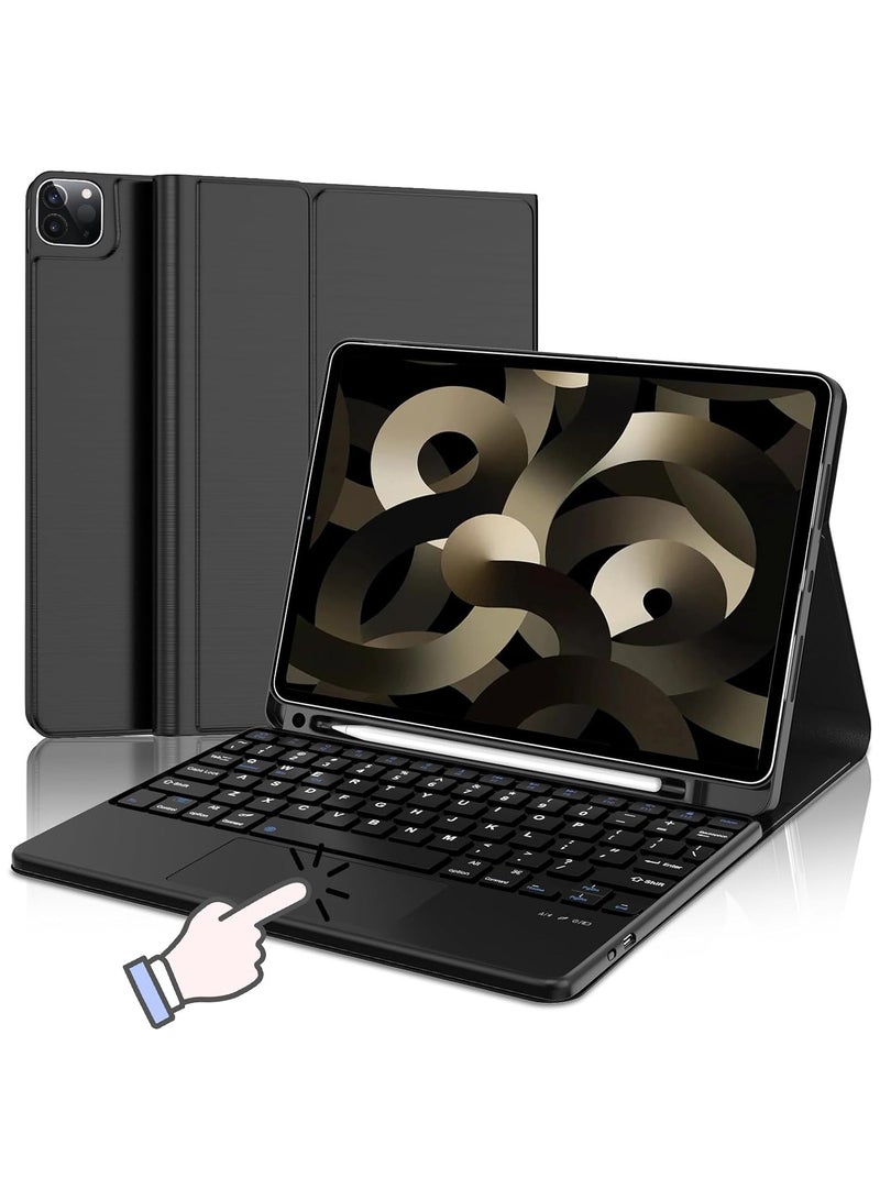 Keyboard Case for iPad Pro 11-inch (M4), Backlit Magnetically Detachable Bluetooth Keyboard with Touchpad and Pen Holder Slot, (A2836, A2837, A3006) for iPad Pro 11 2024 - Image 1