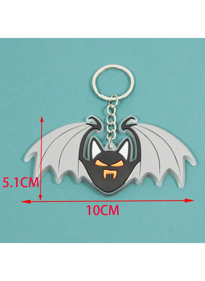Generic New Halloween Keychain Bat Pumpkin Charm 002 bat keychain