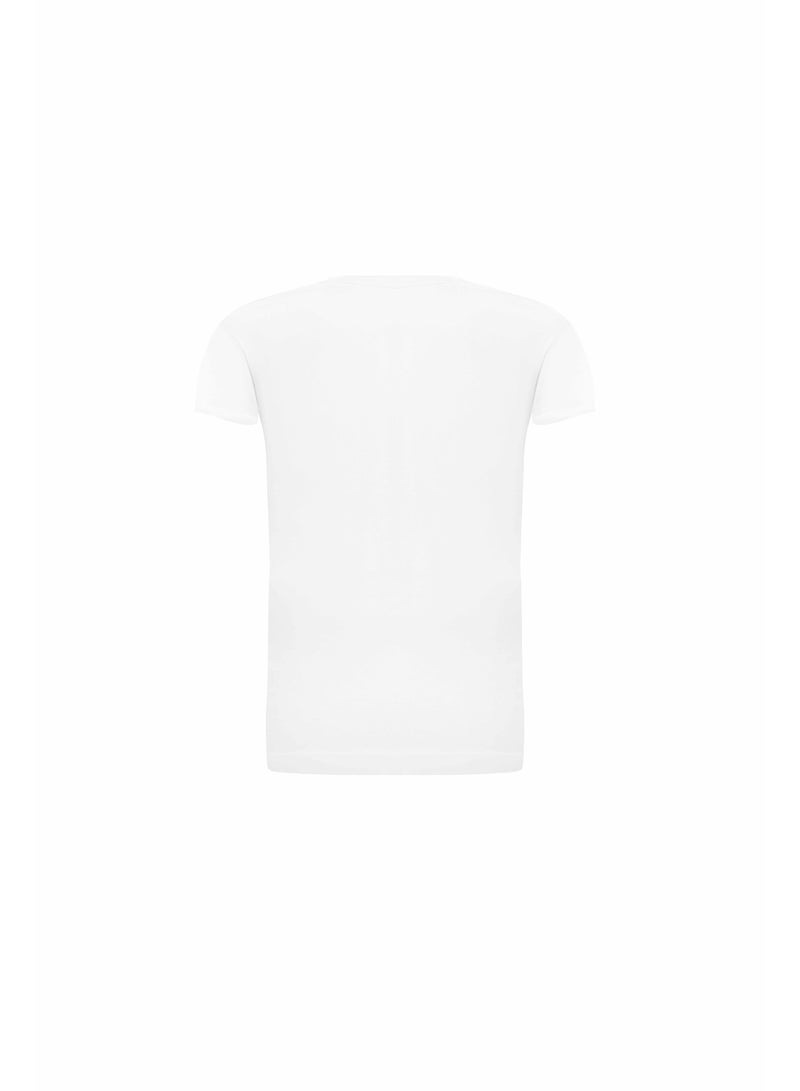 Fashion Academy قميص داخلي رجالي من فاشون أكاديمي، أبيض، عبوة من 3 قطع - Image 4