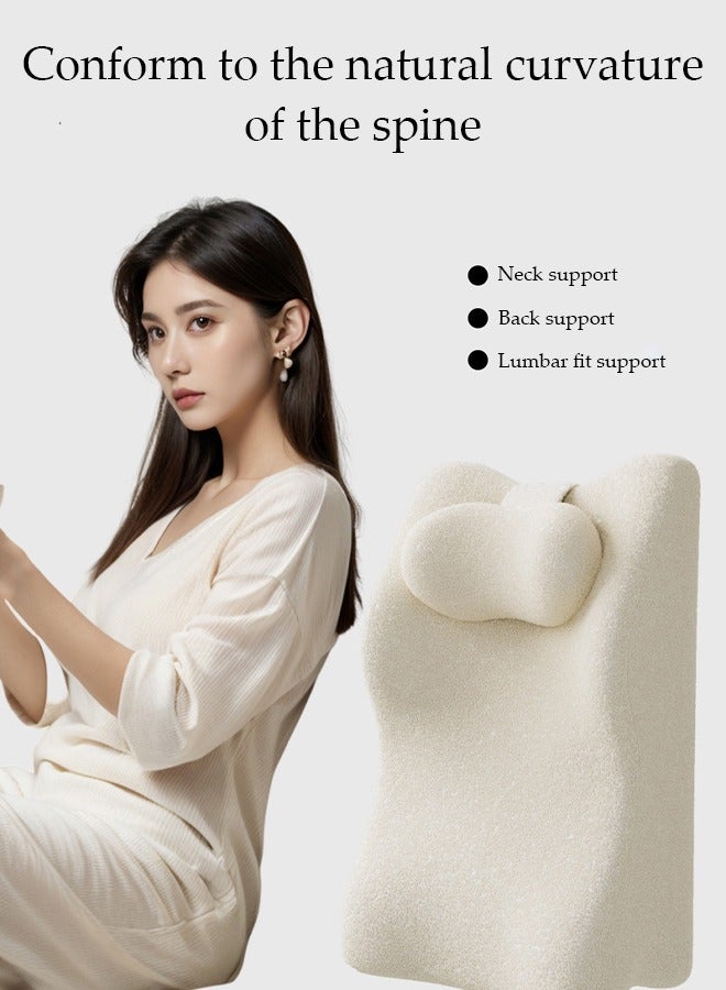 Wedge Pillow For Sleeping,  Sleeping Pillow，Multifunctional High Rebound Memory Cotton Leg Pillow, Ergonomic Cushion Pillow,With Small Pillow, Waterproof And Stain Resistant, Detachable, Can Relieve  - Image 4