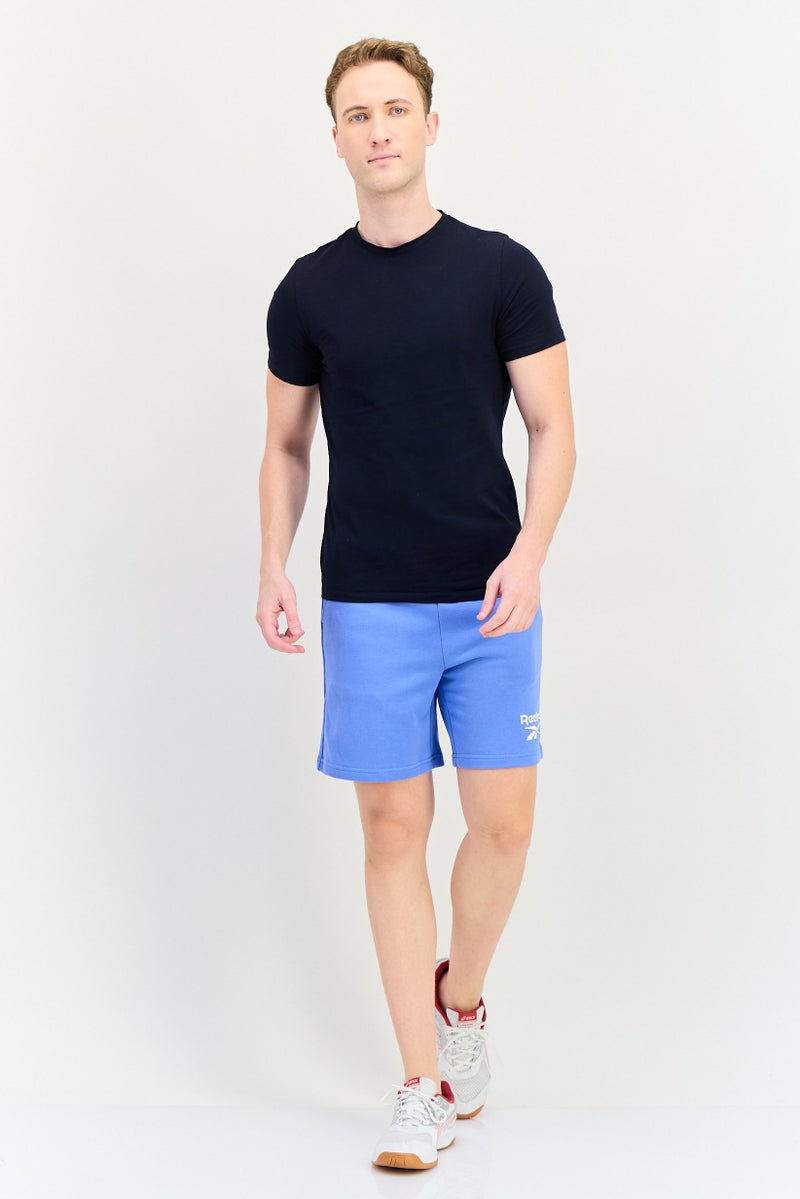Reebok Men Sportswear Fit Outdoor Shorts, Light Blue - Image 3