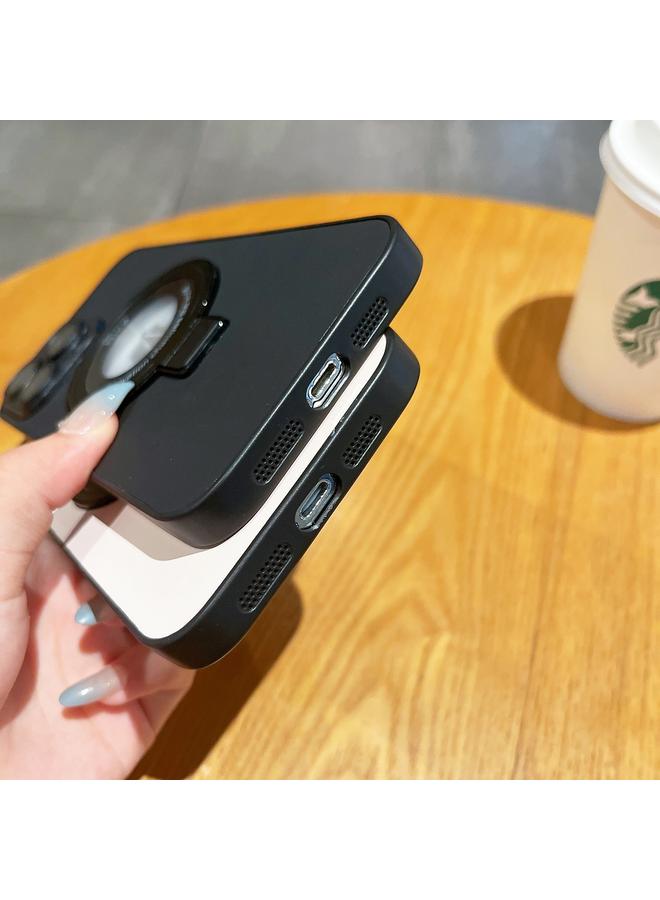 اس-توب جراب هاتف iPhone 15 Pro Max Skin Feel Armor حامل مغناطيسي - Image 5