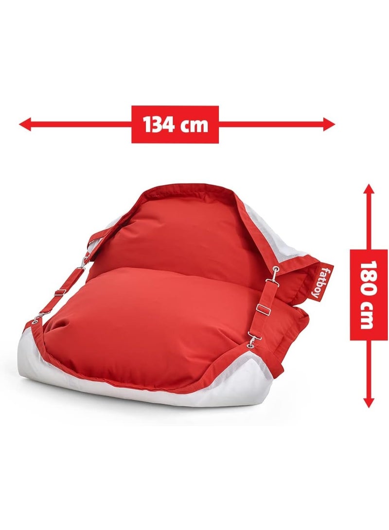 Fatboy Original Floatzac Floating Bean Bag, adjustable beanbag, Suitable for indoor and outdoor pool use, Water repellent fabric, Suitable for the Pool & Beach 134 x 185 cm (Red) - Image 3