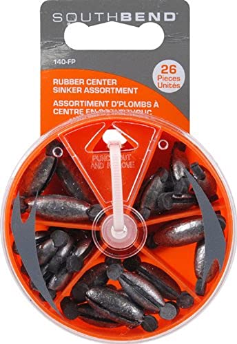 SouthBend Rubber Center Sinker Assortment - Image 4