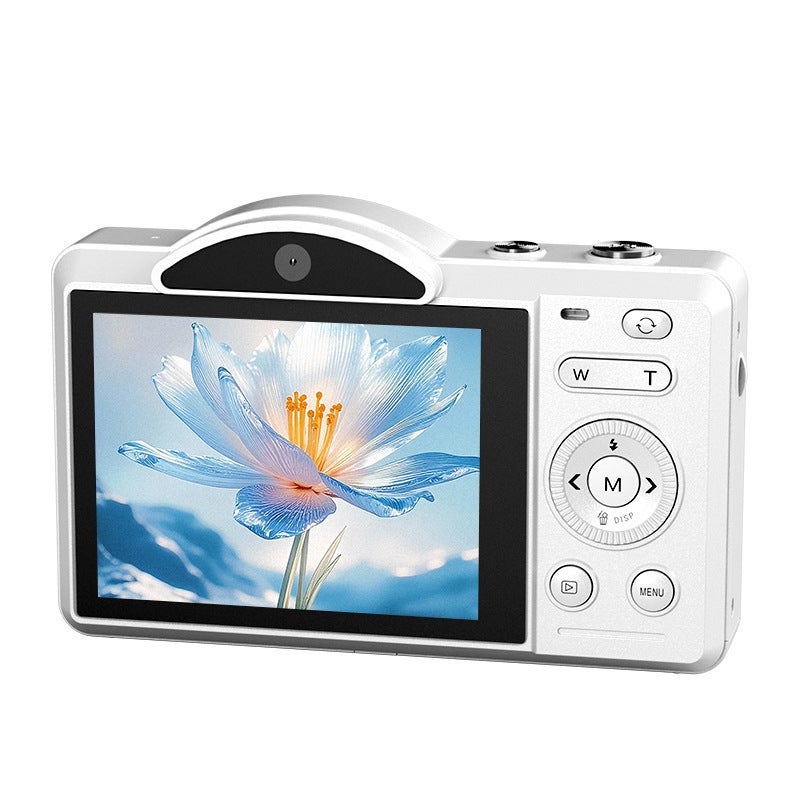 Cross-Brand New Dual-Camera CCD Camera for Students, 5K HD Selfie Beauty Digital Camera with WiFi  Connectivity - Image 1
