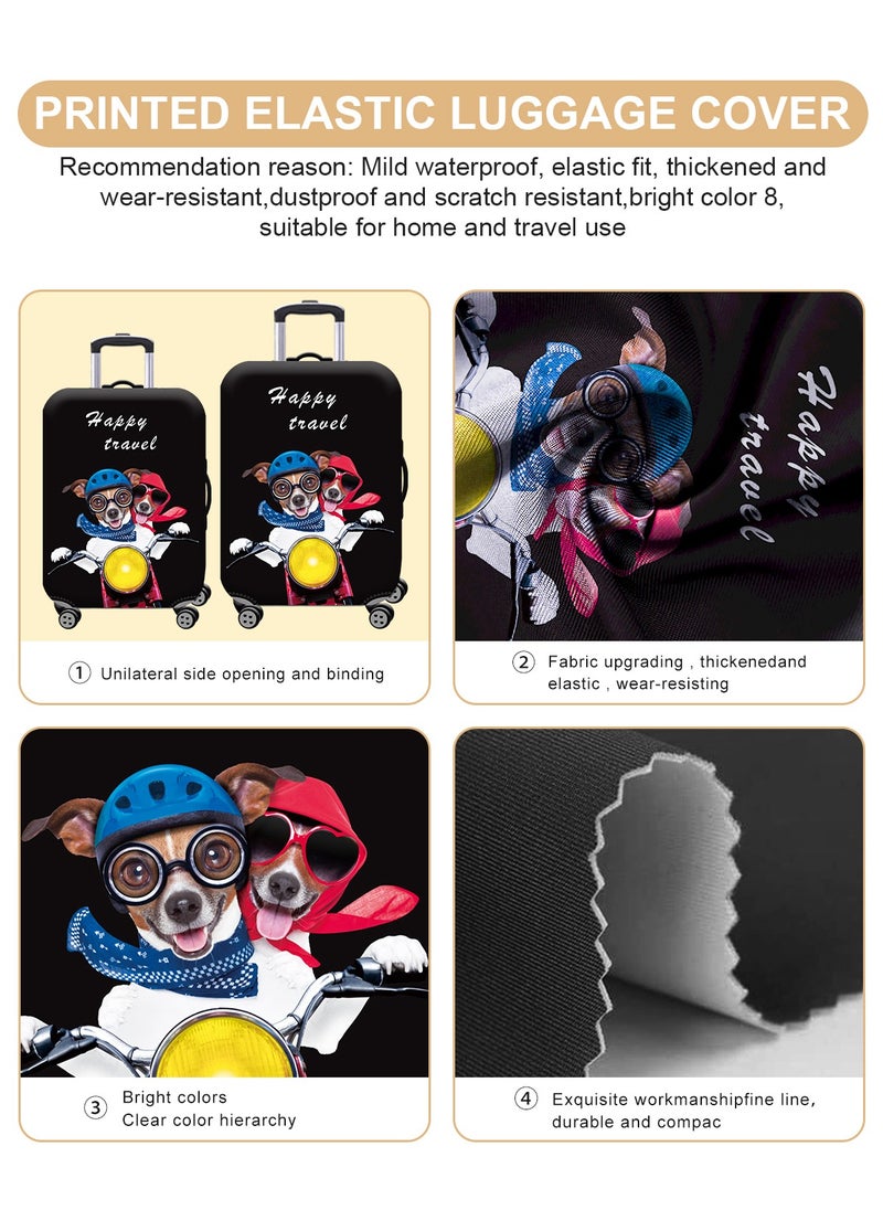 URbazaar Elastic Travel Luggage Cover Travel Suitcase Protective Cover for Trunk Case Apply to 18-30 inch luggage Suitcase Cover  - Image 5