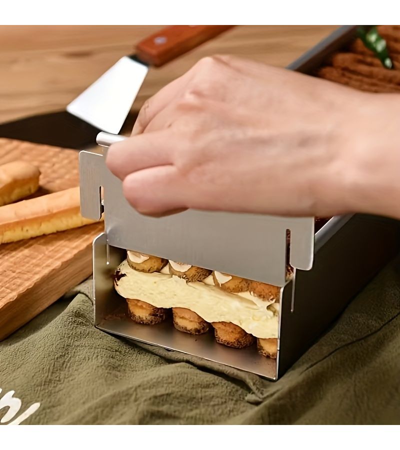 1pc Tiramisu Baking Mold Rectangular Non Stick Easy Demold Durable For Tiramisu Brownies Cakes Mousse Parties Christmas Thanksgiving - Image 4