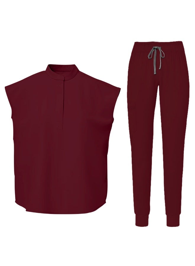 NIBEMINENT Fashion Hospital Doctor Work Clothes Women Clinical Surgical Uniforms Medical Scrubs Uniforms Nurse Accessories Dental Workwear - Image 1