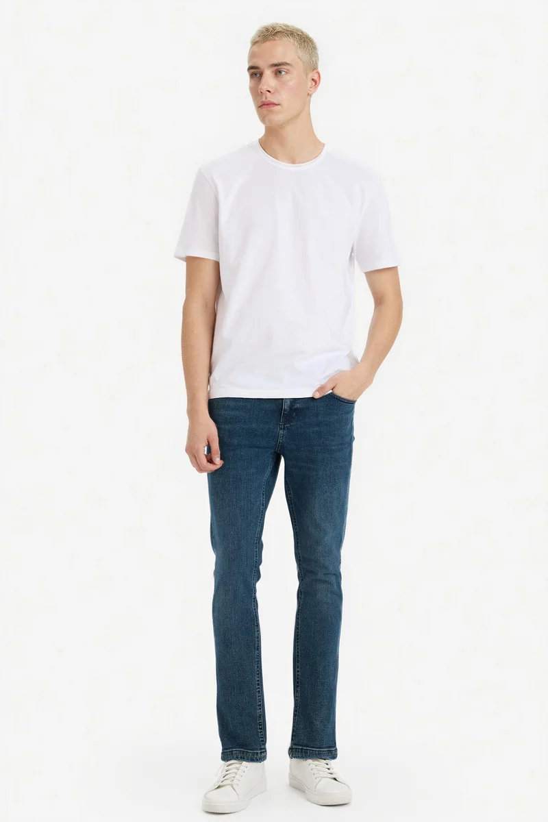 Defacto 100% Cotton Heavy Fabric T-Shirt