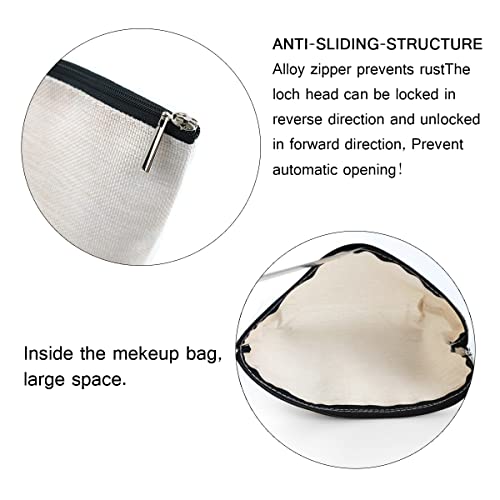 LANBAIHE African American Cosmetic Bag Gift - You are Unique Special Lovely Chosen Forgiven Travel Makeup Zipper Bag Black Girl & Women Inspirational Gifts for Friends,Sisters - Image 5