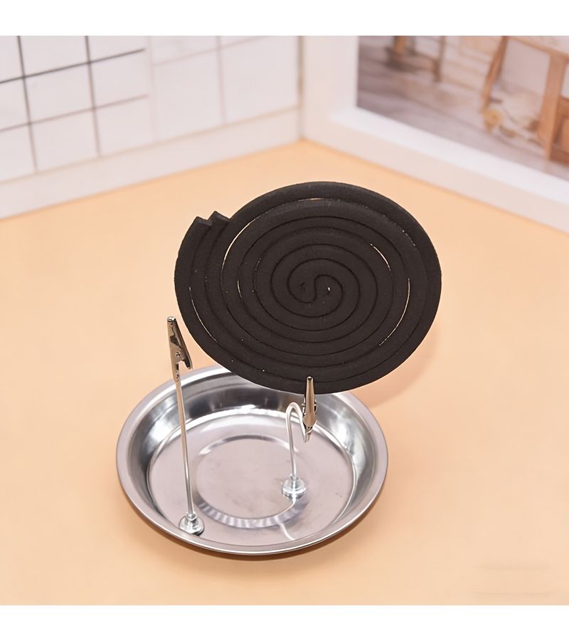 10Pcs Universal Mosquito Coil Holder With Alligator Head Clip Sturdy Durable For Sandalwood Incense Sticks Indoor Outdoor Use Portable Mosquito Repellent - Image 3