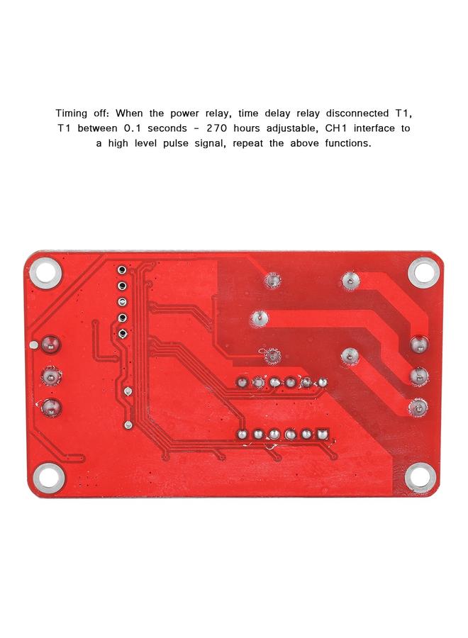 Multifunction Infinite Loop Timing Self lock Relay Cycle Timer Module Automation Delay FRM01