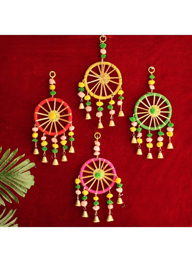VNQ Universal Happy Colorful Wall Door Hangings for Home Decor|Diwali Decoration|Bedroom,Balcony,Living Room,Temple,Pooja Room Decoration|Festival Decoration Items for Home Multi - Image 1