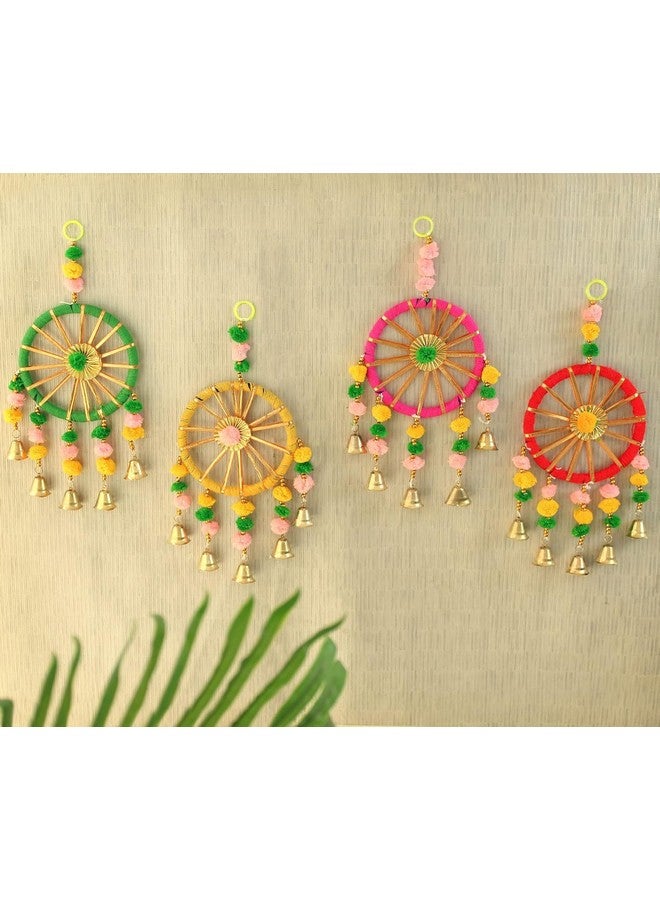 VNQ Universal Happy Colorful Wall Door Hangings for Home Decor|Diwali Decoration|Bedroom,Balcony,Living Room,Temple,Pooja Room Decoration|Festival Decoration Items for Home Multi - Image 2