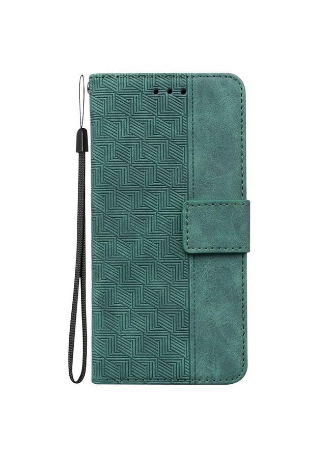 S-TOP Case For Infinix Hot 50 4G Geometric Embossed Leather Phone Case - Image 3