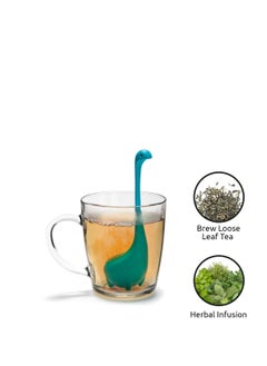 Y&D Baby Loose Leaf Tea Infuser, Cute Infuser Strainer, Leak Filter, Gifts - Long Handle Neck, Ball Body Lake Monster Silicone for Herbal  - Image 4