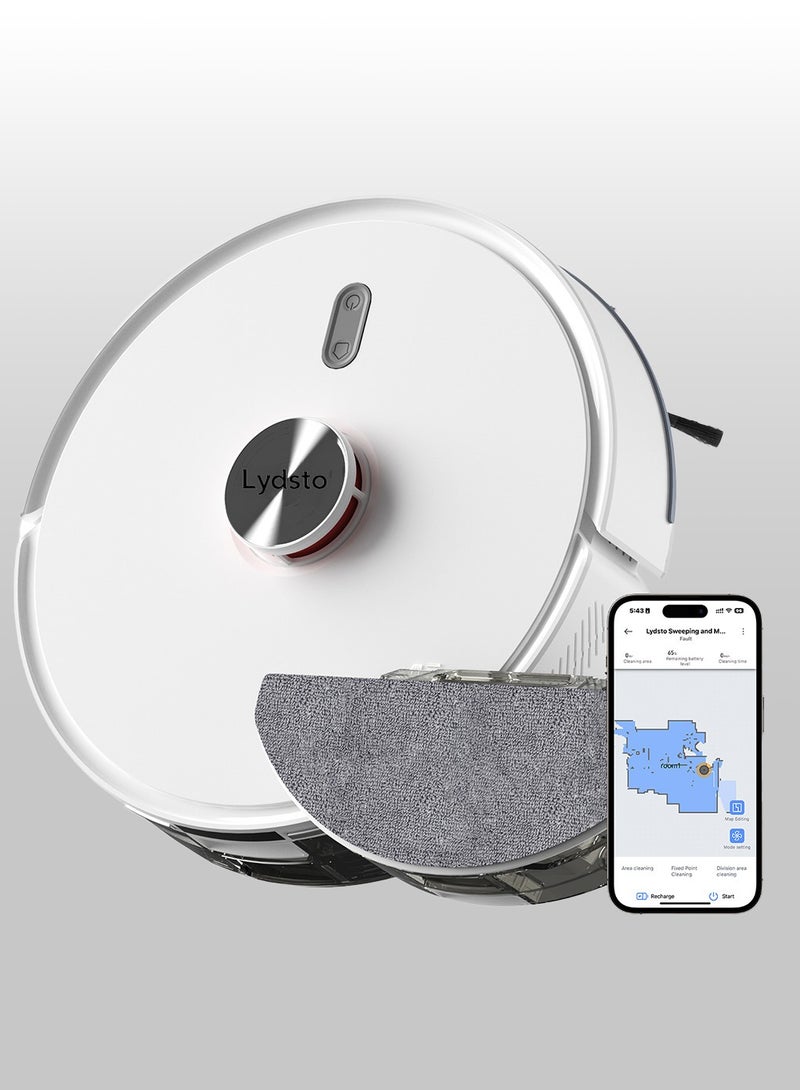 Lydsto روبوت مكنسة وممسحة R1D إيدج مع تخطيط LDS دقيق وتحكم عبر تطبيق واي فاي - Image 1
