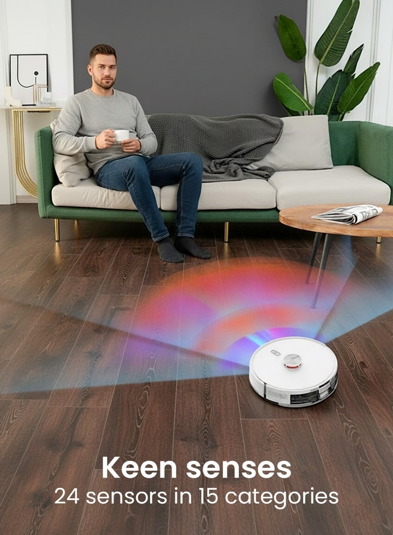 Lydsto روبوت مكنسة وممسحة R1D إيدج مع تخطيط LDS دقيق وتحكم عبر تطبيق واي فاي - Image 2