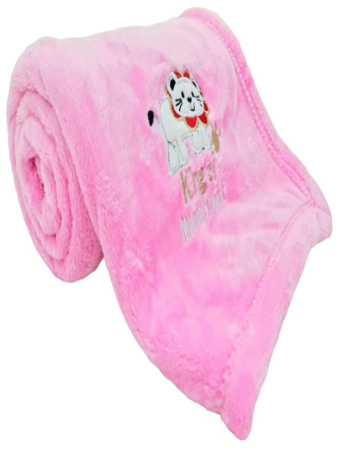 First Kick Baby Cotton Bath Towel New Born Pack of 1 Soft Bath Towel Wrapper for Baby Cotton Boys and Baby Cotton Girls 100 cm x 80 cm, 0-36 Months Set of 1 - Image 1
