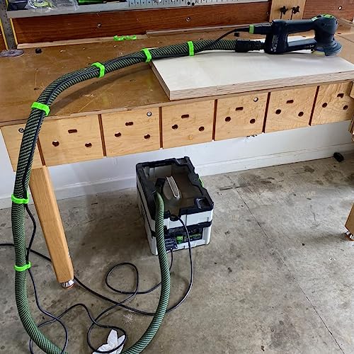 ToolCurve Coiled Hose Clips Compatible with Festool 27mm Hoses - Made in USA - Image 2