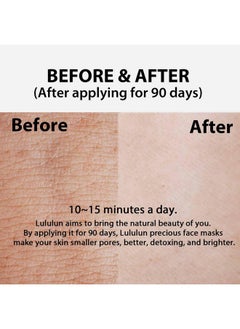 Lululun 32Pc Facial Sheet Mask Skincare Daily Antiaging Hydrating & Moisturizing Facial Sheet Mask Pack Set Precious Green  - Image 5