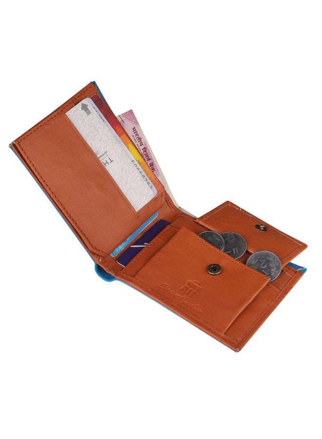 ShopMantra محفظة رجال من جلد PU مزينة بطباعة "لم يتم العثور على المال" (متعددة الألوان) - Image 4
