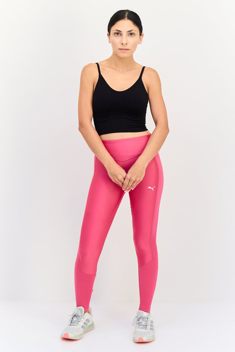 PUMA Women Sportswear Fit Pull On Training Leggings, Pink - Image 3