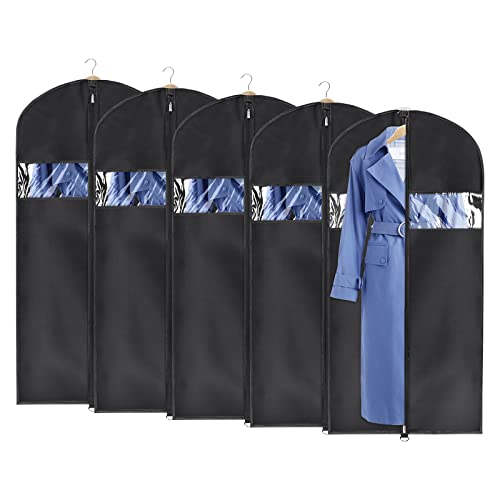 Univivi Univivi Lightweight Garment Bag Suit Bag for Storage and Travel 24X505pcs  Oxford 