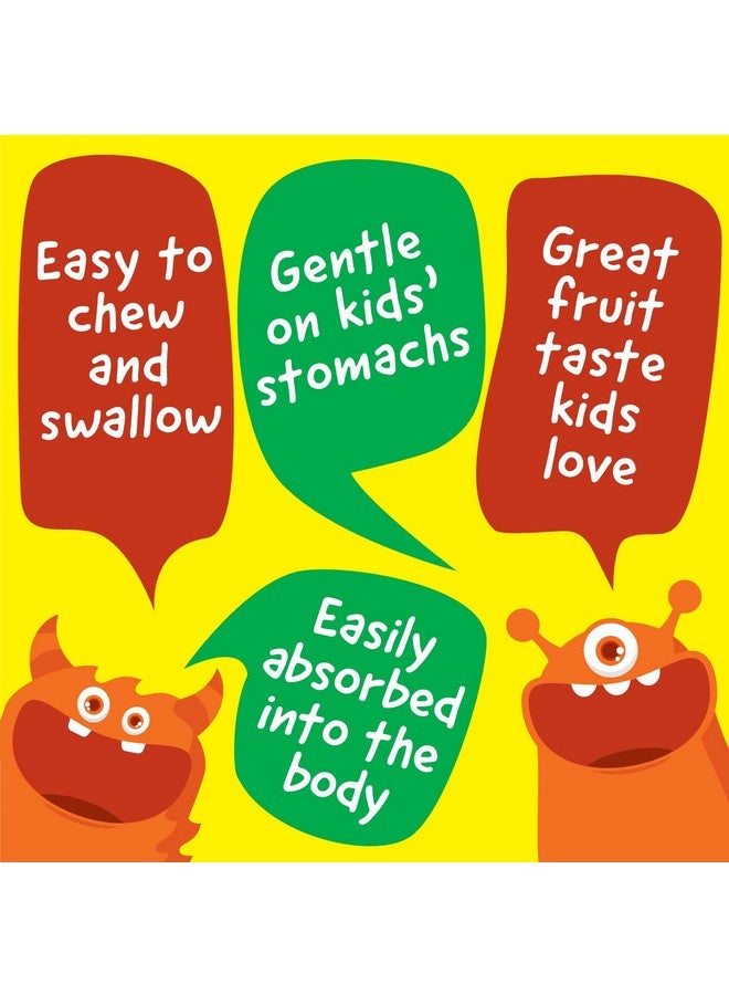VitaWorks Kids Vitamin D 1000 IU Chewable Tablets - Tasty Natural Orange Flavor - Vegan, GMO-Free, Gluten Free, Nut Free Vitamins - Dietary Supplement for Immune Support - for Children - 120 Chewables - Image 4