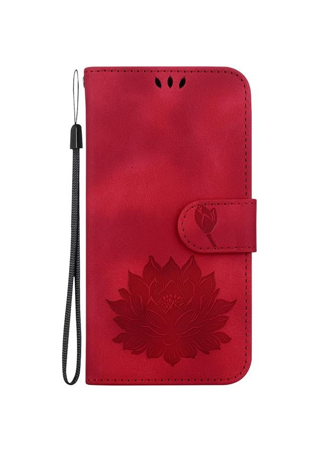 S-TOP Case For Honor 70 Lotus Embossed Leather Phone Case - Image 2