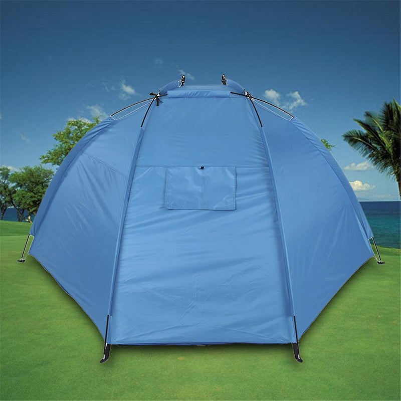 Single layer camouflage tent, outdoor leisure camping tent, fishing picnic tent, colorful double person tent - Image 3