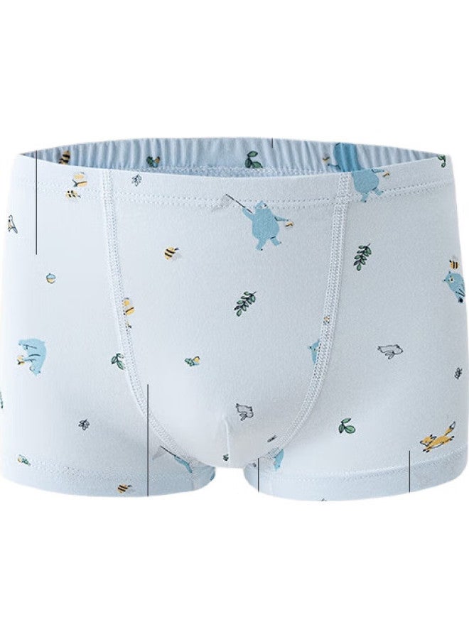 GB New Boys' Pure Cotton Underwear, Class A Boxer Briefs For Boys, Baby 7A Antibacterial Underwear, Ultra-Thin, No Pinching Pp - Image 2