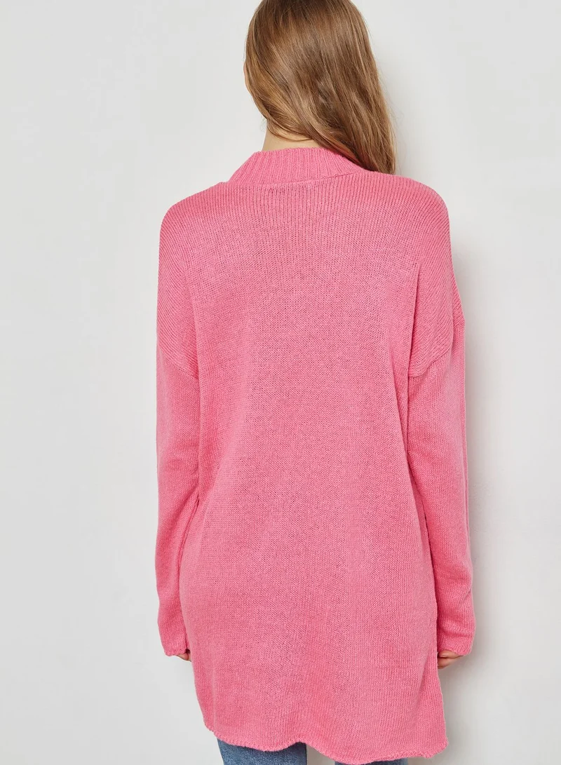Missguided High Neck Jumper Dress