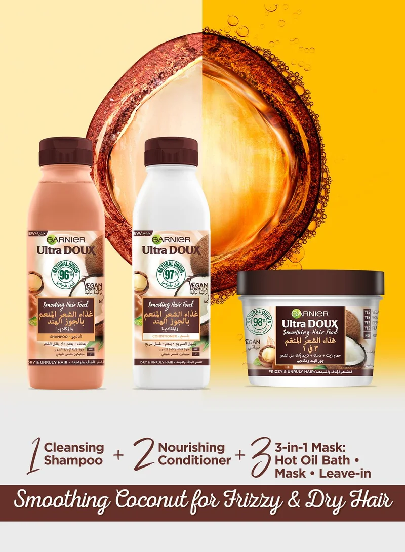 Garnier Hair Food Macadamia Full Range Bundle, Savings 33%