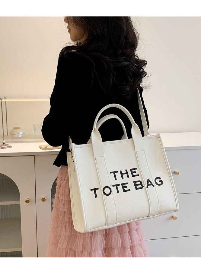 NIBEMINENT The Tote Bags For Women Large PU Leather Trendy Travel Tote Bag Handbag Top Handle Shoulder Crossbody  - Image 2