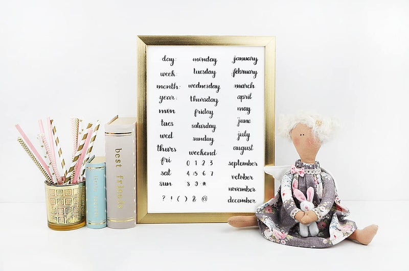 Hying Date Week Month Number Symbol Rubber Clear Stamps for Card Making Decoration DIY Scrapbooking Embossing Album Decor Craft - Image 5