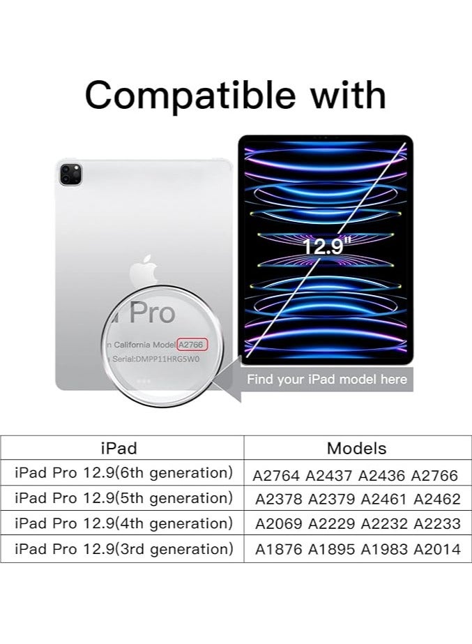 جرين تايجر واقي شاشة زجاجي مقوى لجهاز iPad Pro مقاس 12.9 بوصة 2022/2021/2020/2018 (الجيل السادس/الخامس/الرابع/الثالث) مع إطار سهل التركيب، زجاج مقسى بلمسة نهائية ورقية غير لامعة مضادة للوهج، عبوة واحدة - Image 5