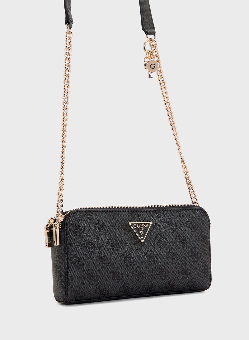 GUESS Eco Erica Status Crossbody Bag - Image 3