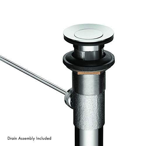 hansgrohe Logis Modern Low Flow Water Saving 1-Handle 1 6-inch Tall Bathroom Sink Faucet in Chrome, 71100001 - Image 4