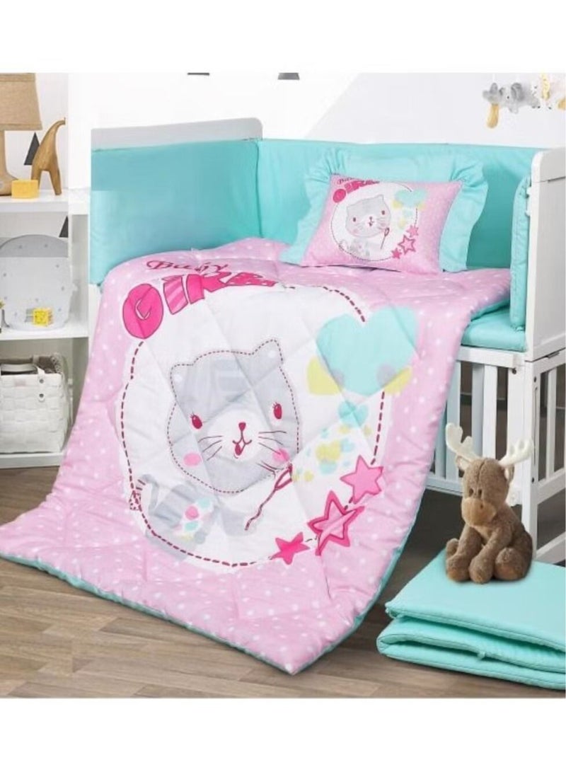 Hours 5 Piece Baby Bedding Set  - Image 1