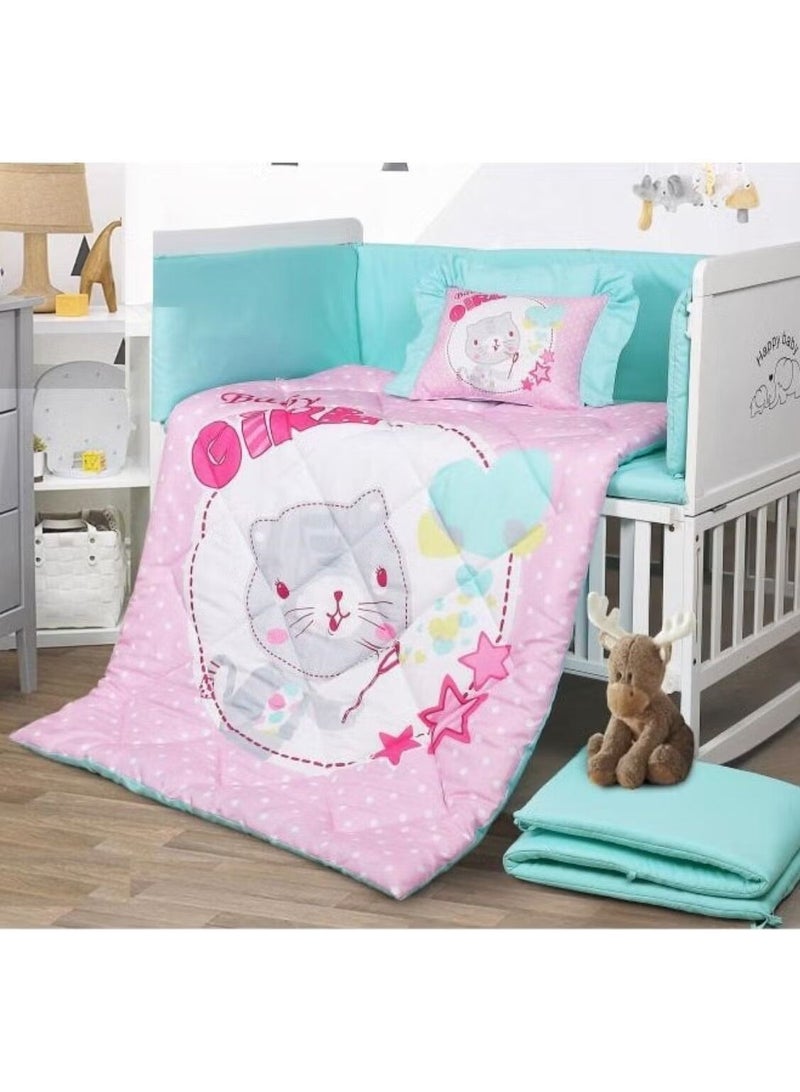 Hours 5 Piece Baby Bedding Set  - Image 2