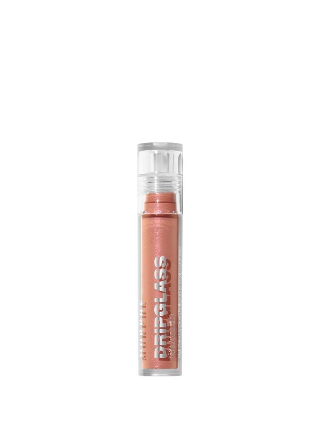 Morphe Dripglass Glazed High Shine Lip Gloss - Beige Beam 3.8ml - Image 1