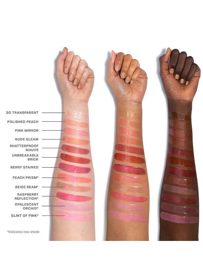 Morphe Dripglass Glazed High Shine Lip Gloss - Beige Beam 3.8ml - Image 4