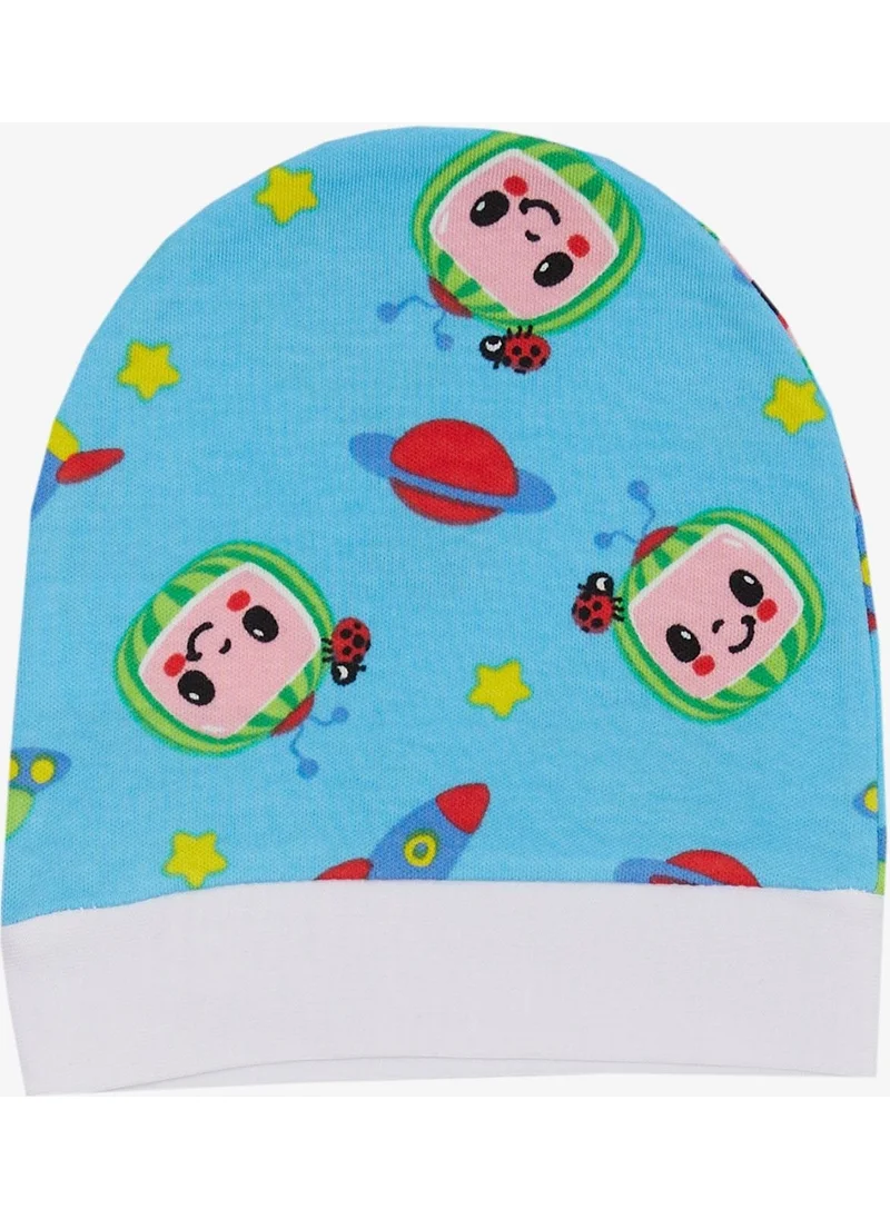 Breeze Newborn Baby Hat Cute Watermelon Patterned Blue