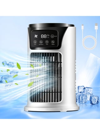 Multifunctional air cooler Portable air conditioner 6 wind speeds Fast cooling Ultra-quiet With timer function and night light design White - pzsku/Z1DDD24DAB3EEF96740A8Z/45/1745375992/f2285181-940d-49f4-9782-8cbe0128df46