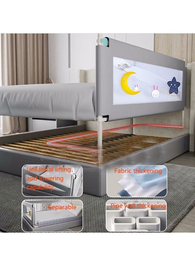 Beauenty - Bed Rails For Toddlers&Infants Kids Bed Safety Guard Rail - Image 1