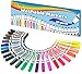 TooyBing 24 Color Washable Markers Colored Washable Markers for Kids Broad Tip Durable for Coloring Book Back to Classroom Art School Supplies for Students Teachers Children - Image 3