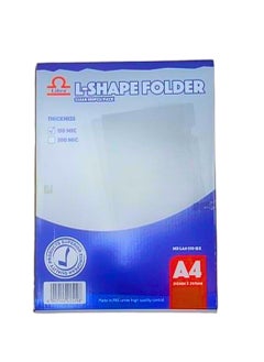 Libra L SHAPE FOLDER A4 CLEAR 150 MICRONE 50 PCS  - Image 2